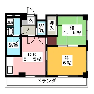 サンセット90【2階】の間取り