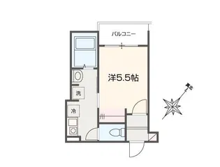 MELLAS久喜【1階】の間取り