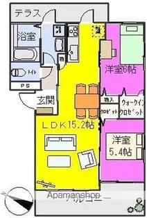 グランドール【2階】の間取り