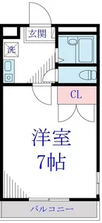 サンフォーレA【1階】の間取り