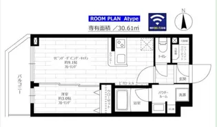 東京都練馬区貫井3【マンション】の間取り