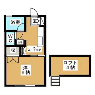 プロパティI【2階】の間取り