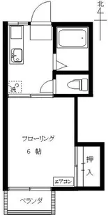 ファミーユササモリ【2階】の間取り