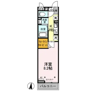 confort【3階】の間取り