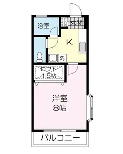 クローバーハウス【1階】の間取り