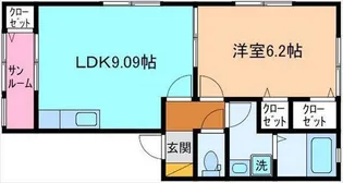 ブランピック【2階】の間取り