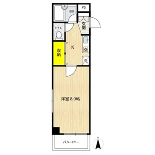 サン21【4階】の間取り