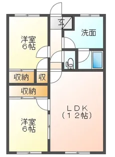 エーデルハイム【2階】の間取り