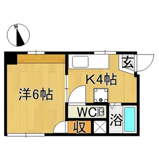 グランコート【2階】の間取り