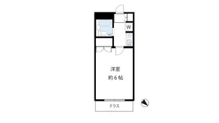 ライフゾーン梶ヶ谷【2階】の間取り