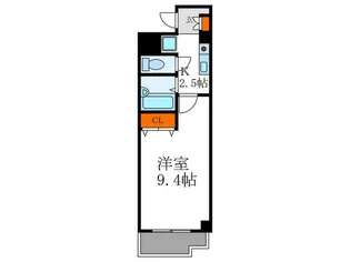 ROYALM井口【1階】の間取り