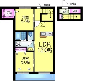 メゾン グランデュールの間取り