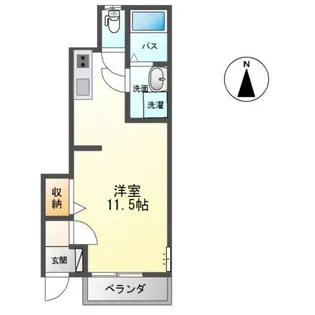 シャイニング【1階】の間取り