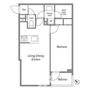 ACP Residence 新江古田【2階】の間取り