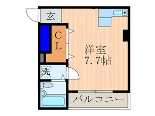 エクシブ林寺【2階】の間取り