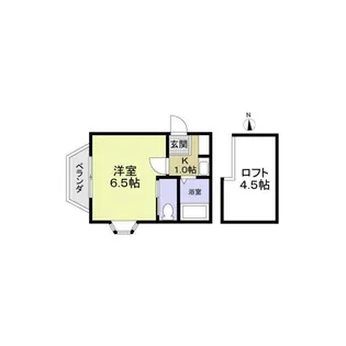 アメニティ東戸塚【2階】の間取り