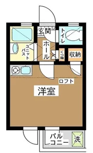 東京都小平市美園町2【アパート】の間取り