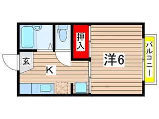 NIFTY HOUSE 89【2階】の間取り