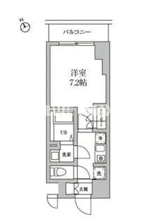 レジディア日本橋馬喰町II【4階】の間取り