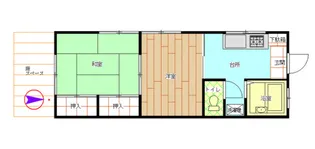 グレース大師【1階】の間取り