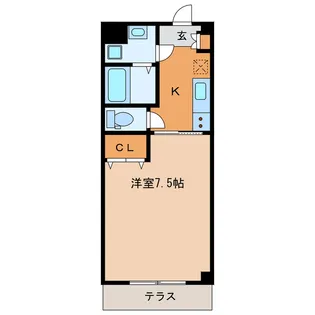 アルル竜【1階】の間取り