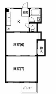 群馬県桐生市宮前町1【マンション】の間取り