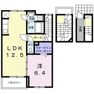 プロムナード エス・ティ【3階】の間取り