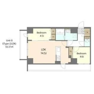 S-RESIDENCE高島平asolea【3階】の間取り