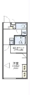 1Kの間取り画像