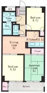 神奈川県川崎市麻生区王禅寺西5【マンション】の間取り