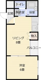 ハイツハピネス【3階】の間取り