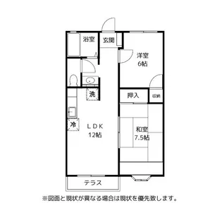 ネオパルス【1階】の間取り