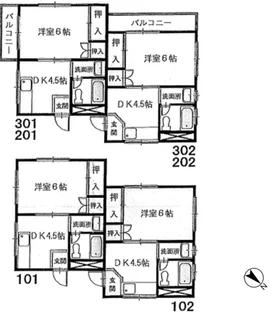 シャトー吉澤【3階】の間取り