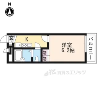 レオパレスMio【2階】の間取り