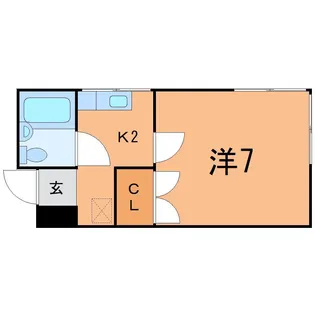 ライトコーポ【1階】の間取り