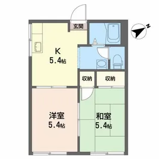 メイプルハウス【2階】の間取り