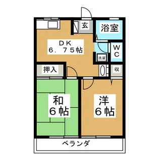 シティハイムドマーニ【2階】の間取り