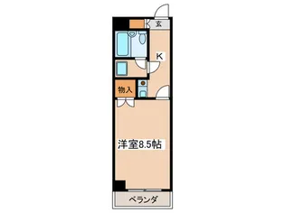 グローリア初穂相模原【3階】の間取り