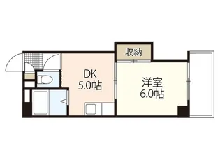 伊藤マンション【4階】の間取り