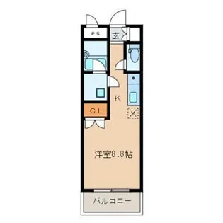 E FLAT【3階】の間取り