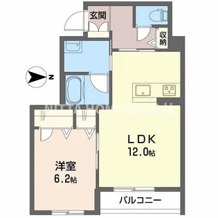 クレーンハピネス【2階】の間取り