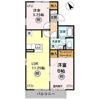 モービルガーデン 山田 壱番館【1階】の間取り