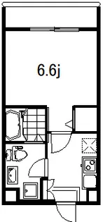 フォセット南行徳【4階】の間取り