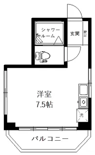 新小野田ビル【5階】の間取り