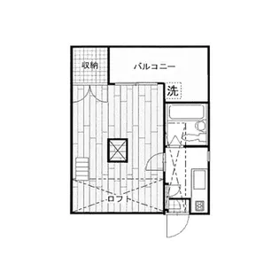 レオパレス戸塚エクセル第8【1階】の間取り