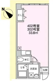 第28明智ビル【4階】の間取り