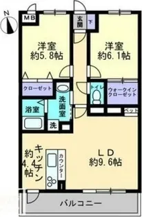 フレンズエテルナ【3階】の間取り