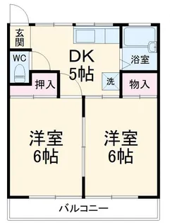 マルモ・ハイツ【1階】の間取り