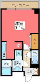 東京都杉並区方南1【マンション】の間取り