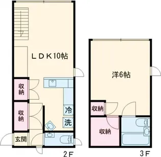 Little Rock Villageの間取り